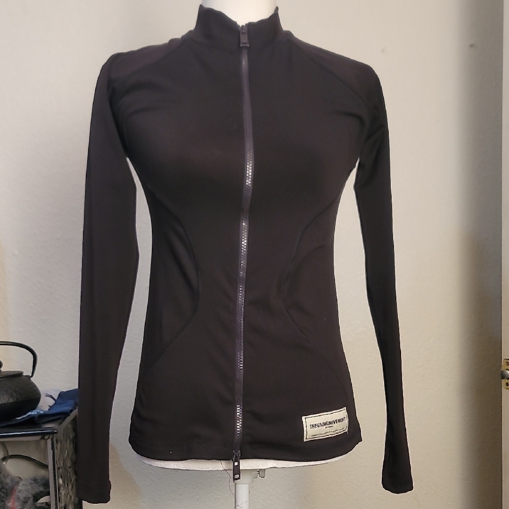 The Giving Movement Black Full-Zip Jacket